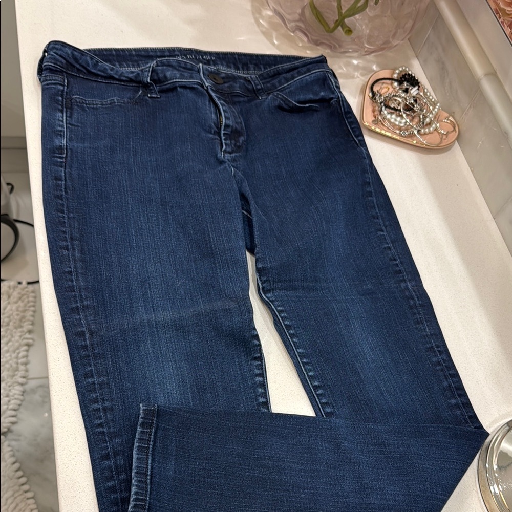 Banana Republic Blue Skinny Jeans Classic Style
